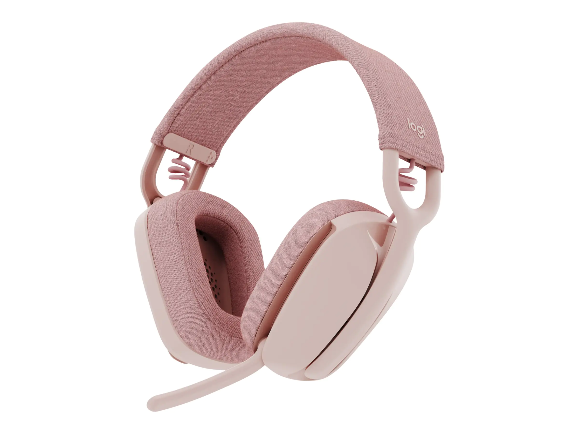 Logitech Zone Vibe 100 - Headset - ohrumschließend - Bluetooth - kabellos - rosé