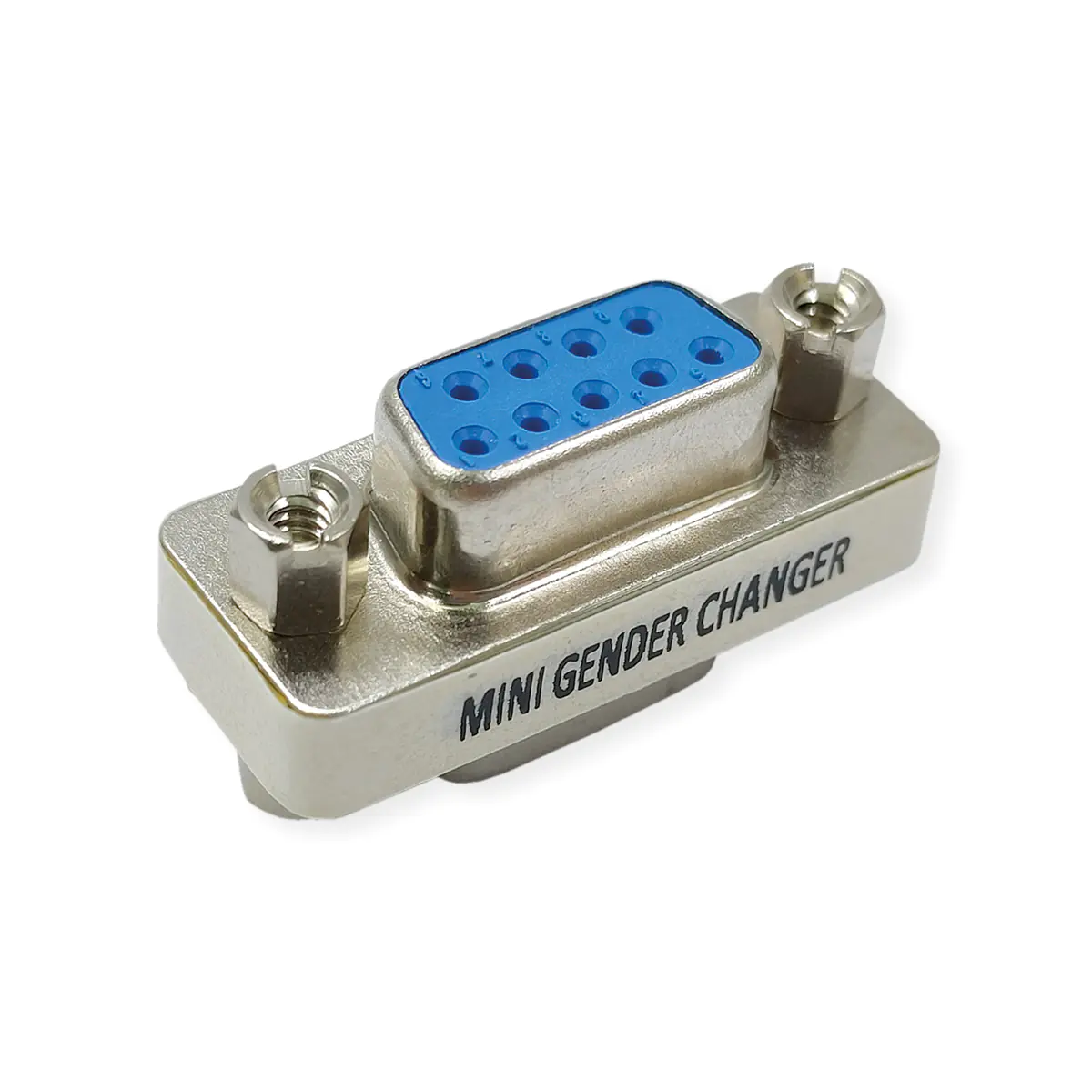 VALUE - Serieller Gender Changer - DB-9 (W) zu DB-9 (W) - Daumenschrauben - Silber VALUE - Serieller Gender Changer - DB-9 (W) zu DB-9 (W) - Daumenschrauben - Silber