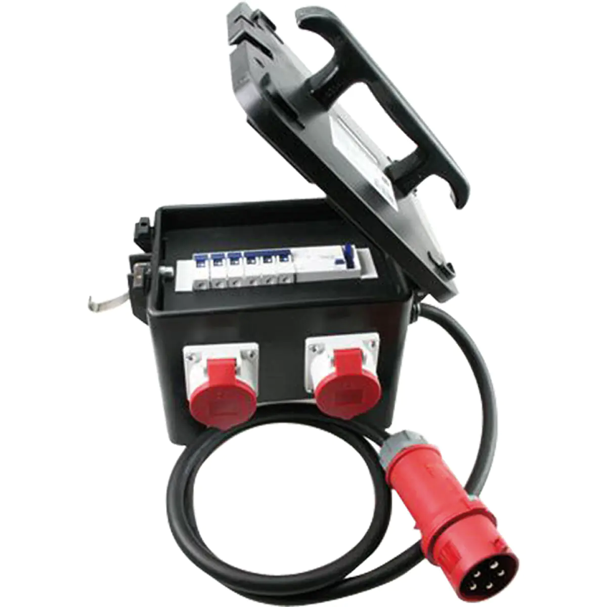 Bachmann Stromverteilungseinheit - Wechselstrom 400 V - Ausgangsanschlüsse: 6 (6 x Spannung) 349.020