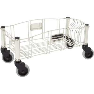 Rubbermaid Transportroller Slim Jim R050528 Edelstahl silber Rubbermaid Transportroller Slim Jim R050528 Edelstahl silber