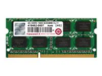 Transcend JetRAM - DDR3 - Modul - 4 GB - SO DIMM 204-PIN - 1600 MHz / PC3-12800 - CL11 - 1.5 V - ungepuffert - non-ECC - für Lenovo IdeaPad Y410p