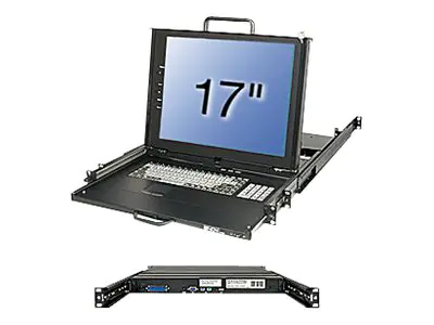 Lindy KVM Terminal PRO 17 - KVM-Konsole - PS/2, USB - 43.8 cm (17")