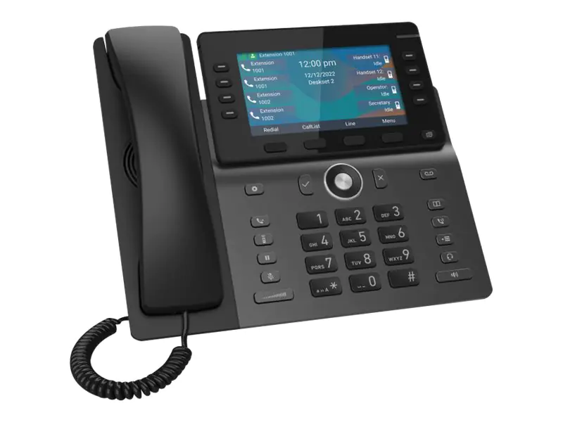 snom M58 - Schnurloses Erweiterungstelefon - mit Bluetooth-Schnittstelle mit Rufnummernanzeige - DECT