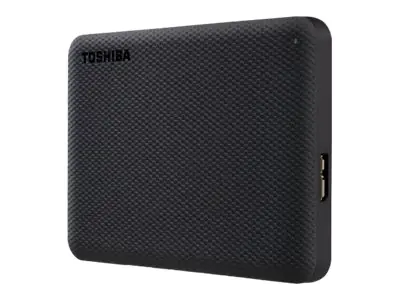 Toshiba Canvio Advance - Festplatte - 1 TB - extern (tragbar) - 2.5" (6.4 cm) - USB 3.2 Gen 1 - Schwarz