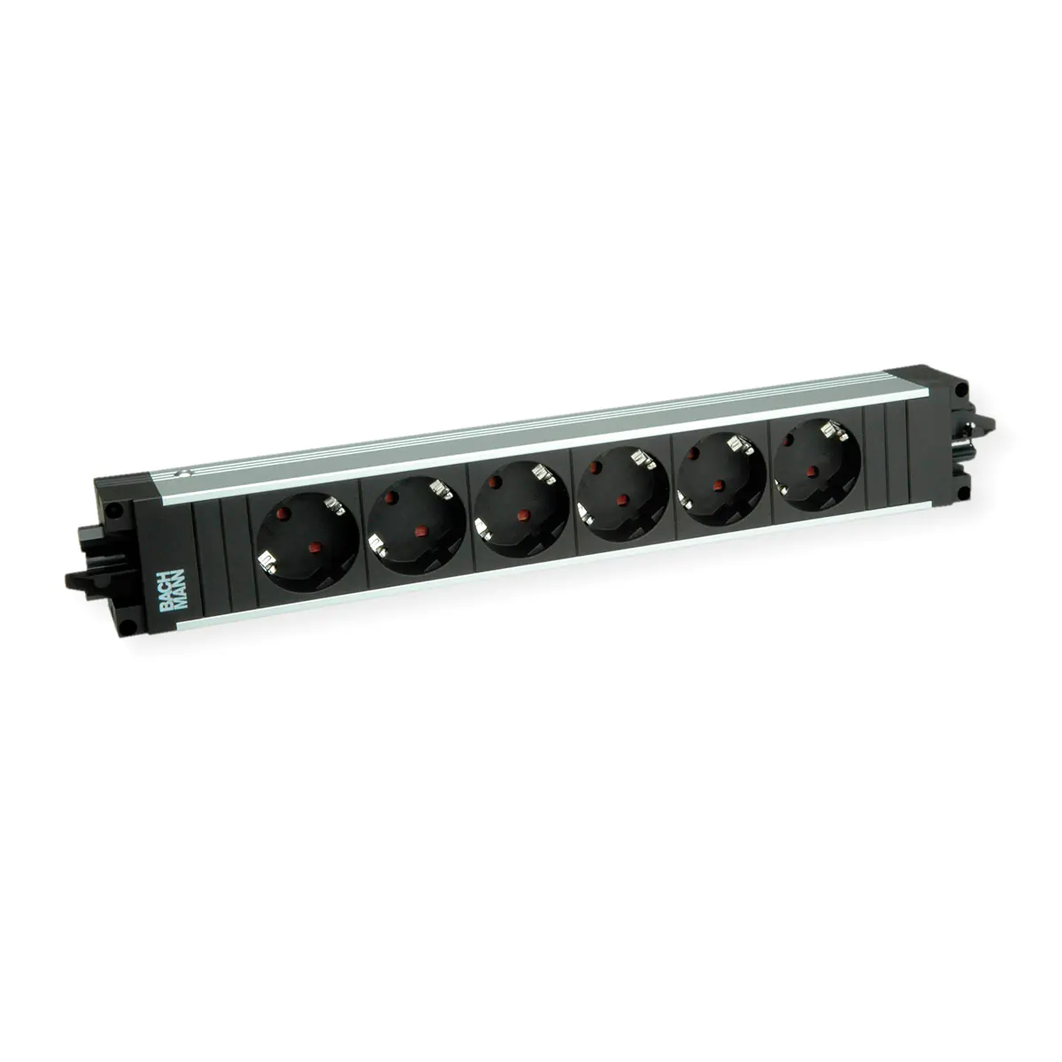 Bachmann Steckdosenleiste STEP ALU 6XCEE7/3GST18