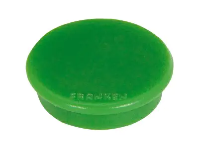 Franken Magnet HM20 02 rund 24mm grün 10 St./Pack.