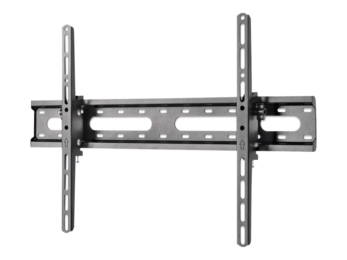 Manhattan - Befestigungskit (Wandmontage) - für Curved Panel/Flat Panel - stabiler Stahl - Schwarz - Bildschirmgröße: 94-177.8 cm (37"-70")