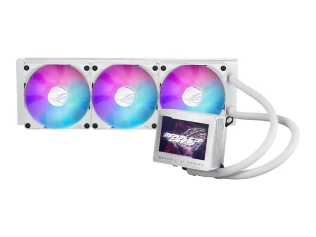 ASUS ROG Ryujin III 360 ARGB - White Edition - Prozessor-Flüssigkeitskühlsystem - (für: AM4, LGA1200, LGA1700, AM5, LGA115x Socket) - Kupfer - 120 mm - weiß