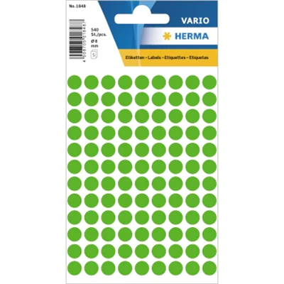 HERMA Markierungspunkt 1842 8mm rot 540 St./Pack. HERMA Markierungspunkt 1842 8mm rot 540 St./Pack.