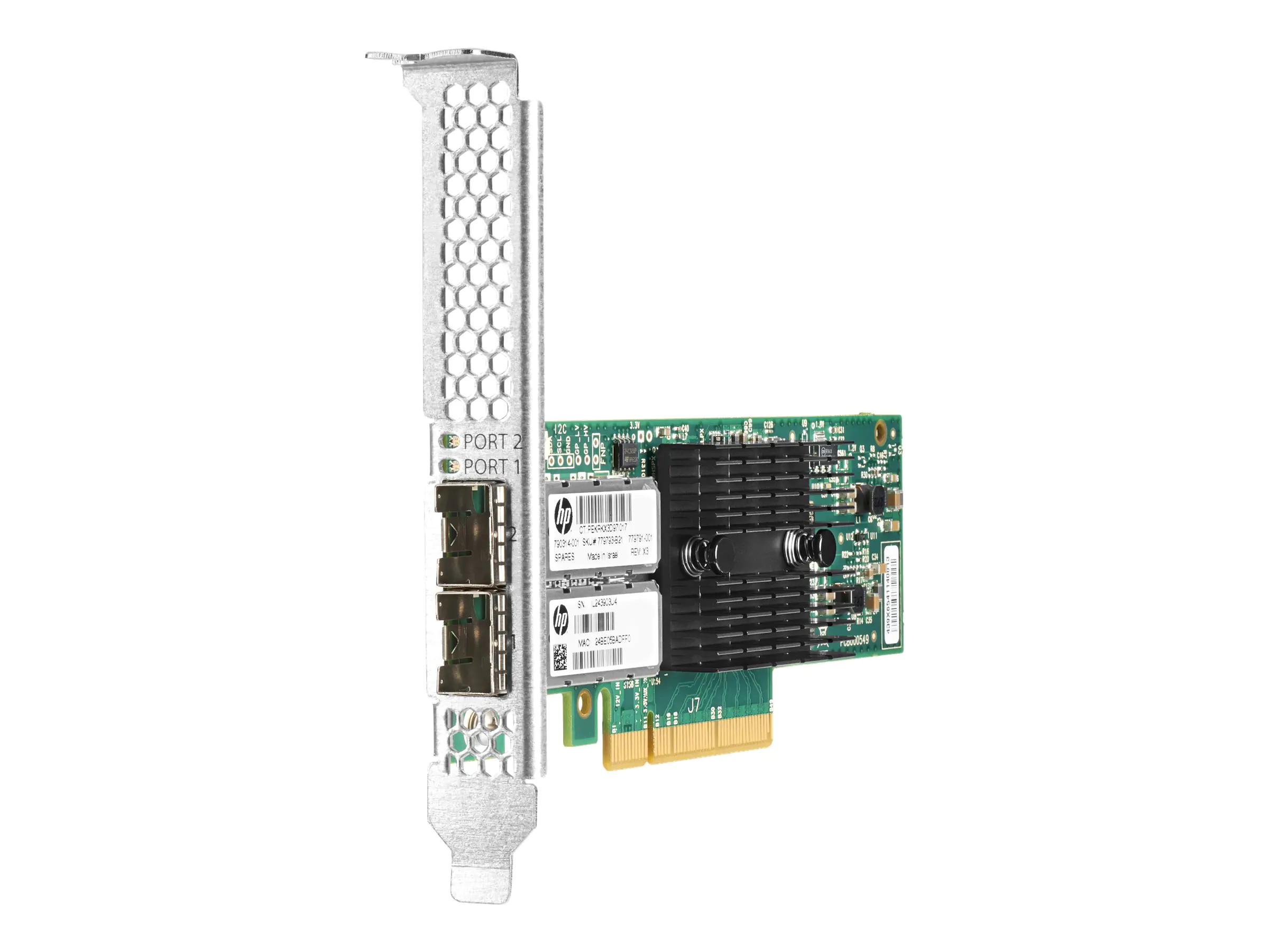 HP Enterprise 546SFP+ - Netzwerkadapter - PCIe 3.0 x8 - 10 Gigabit SFP+ x 2 779793-B21