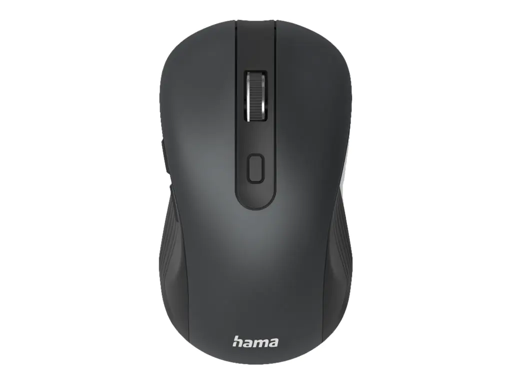 Hama MW-650 - Maus - Für Rechtshänder - optisch - 6 Tasten - kabellos - 2.4 GHz, Bluetooth 5.0 - kabelloser Empfänger (USB) - Schwarz Hama MW-650 - Maus - Für Rechtshänder - optisch - 6 Tasten - kabellos - 2.4 GHz, Bluetooth 5.0 - kabelloser Empfänger (USB) - Schwarz