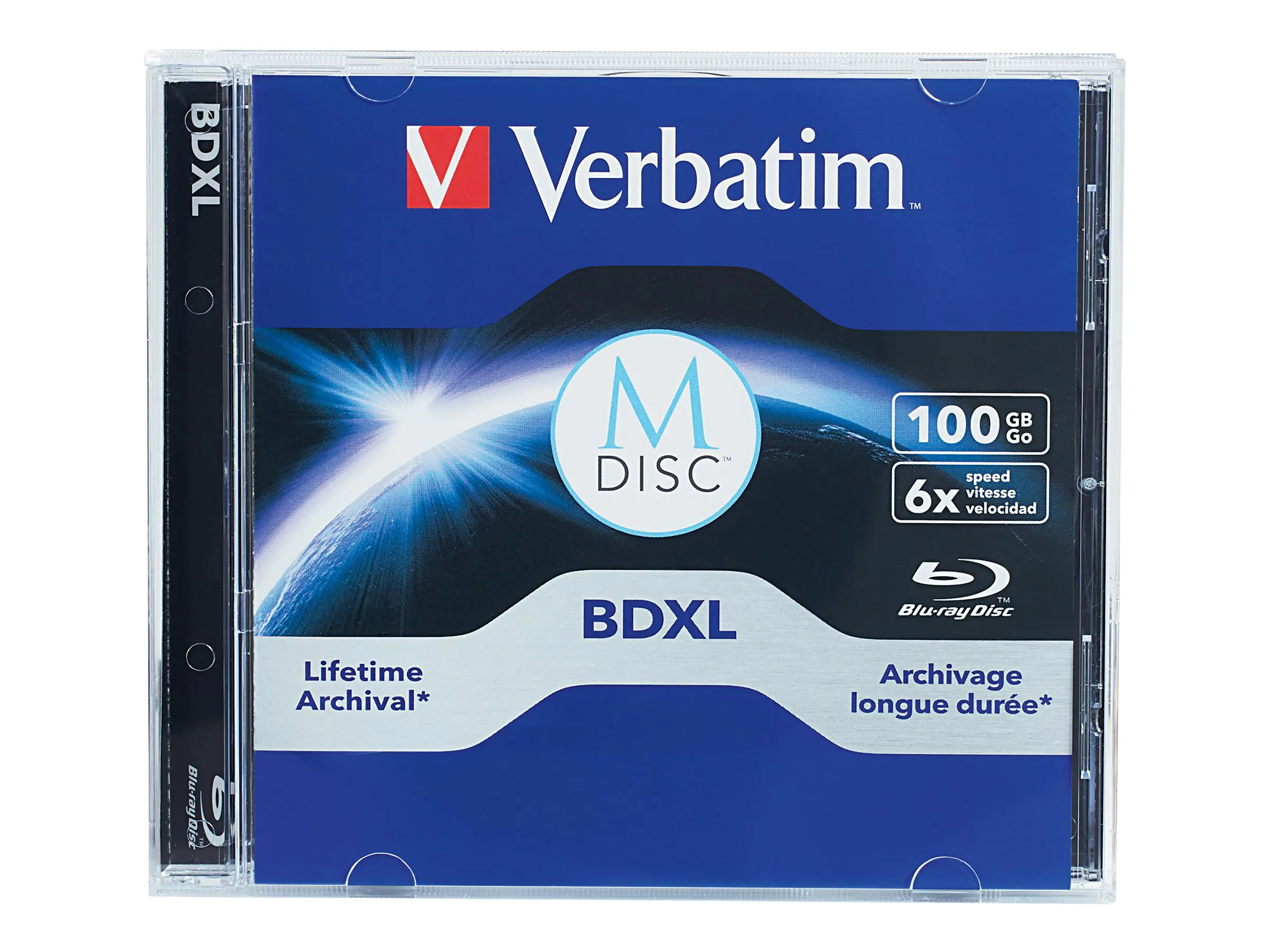 Verbatim M-Disc - BD-R XL - 100 GB 4x - Jewel Case (Schachtel)