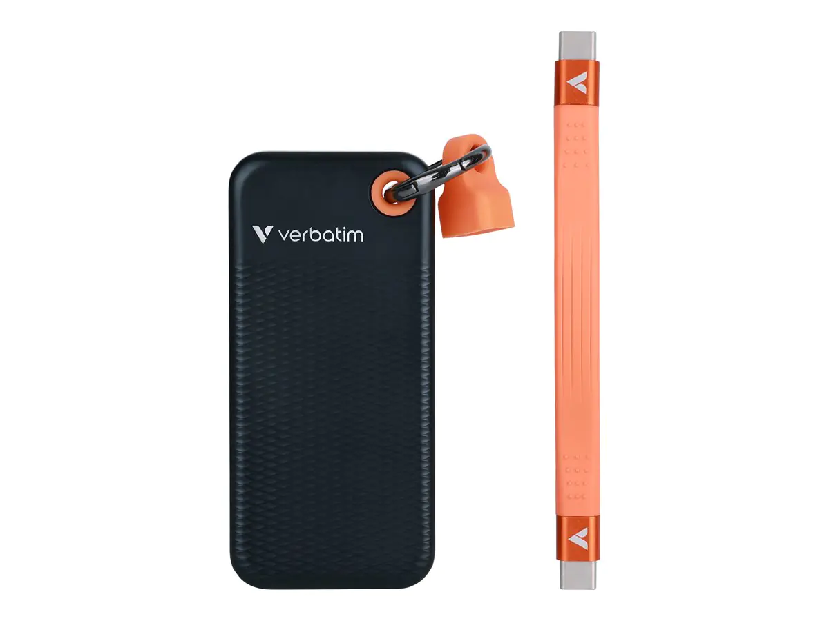 Verbatim Pocket - SSD - 2 TB - Schlüsselanhänger mit Kabelanschluss - extern (tragbar) 32197