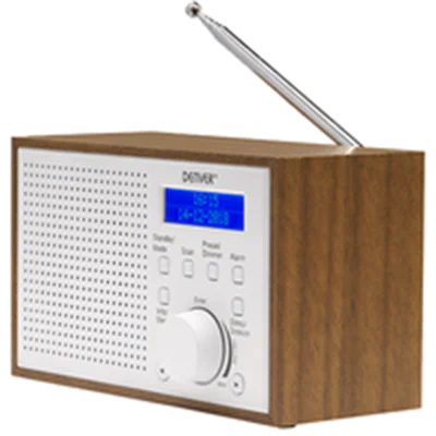 DENVER DAB-46 - Tragbares DAB-Radio - 2 Watt - weiß DENVER DAB-46 - Tragbares DAB-Radio - 2 Watt - weiß