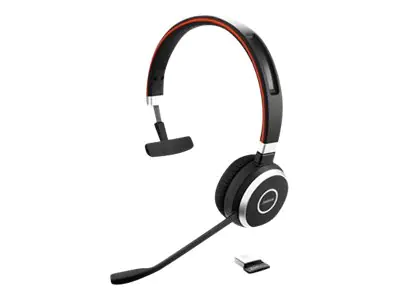 Jabra Evolve 65 SE MS Mono - Headset - On-Ear - Bluetooth - kabellos - USB - Zertifiziert für Microsoft Teams - für Jabra Evolve; LINK 380a MS Jabra Evolve 65 SE MS Mono - Headset - On-Ear - Bluetooth - kabellos - USB - Zertifiziert für Microsoft Teams - für Jabra Evolve; LINK 380a MS