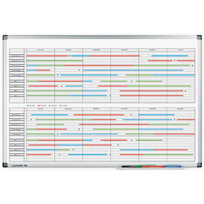 Legamaster Projektplaner PREMIUM 7-414000 90x60cm Aluminium weiß Legamaster Projektplaner PREMIUM 7-414000 90x60cm Aluminium weiß