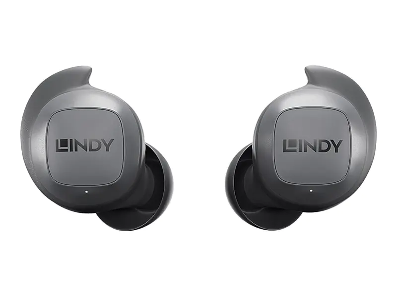 Lindy LE400W - True Wireless-Kopfhörer mit Mikrofon - im Ohr - Bluetooth - Schwarz