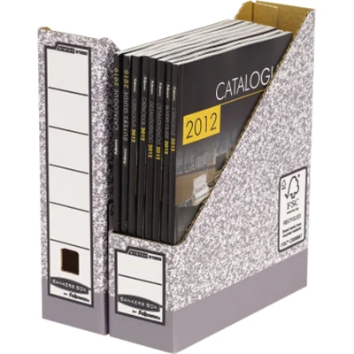 Bankers Box Stehsammler 0186004 DIN A4 Archiv grau/weiß Bankers Box Stehsammler 0186004 DIN A4 Archiv grau/weiß