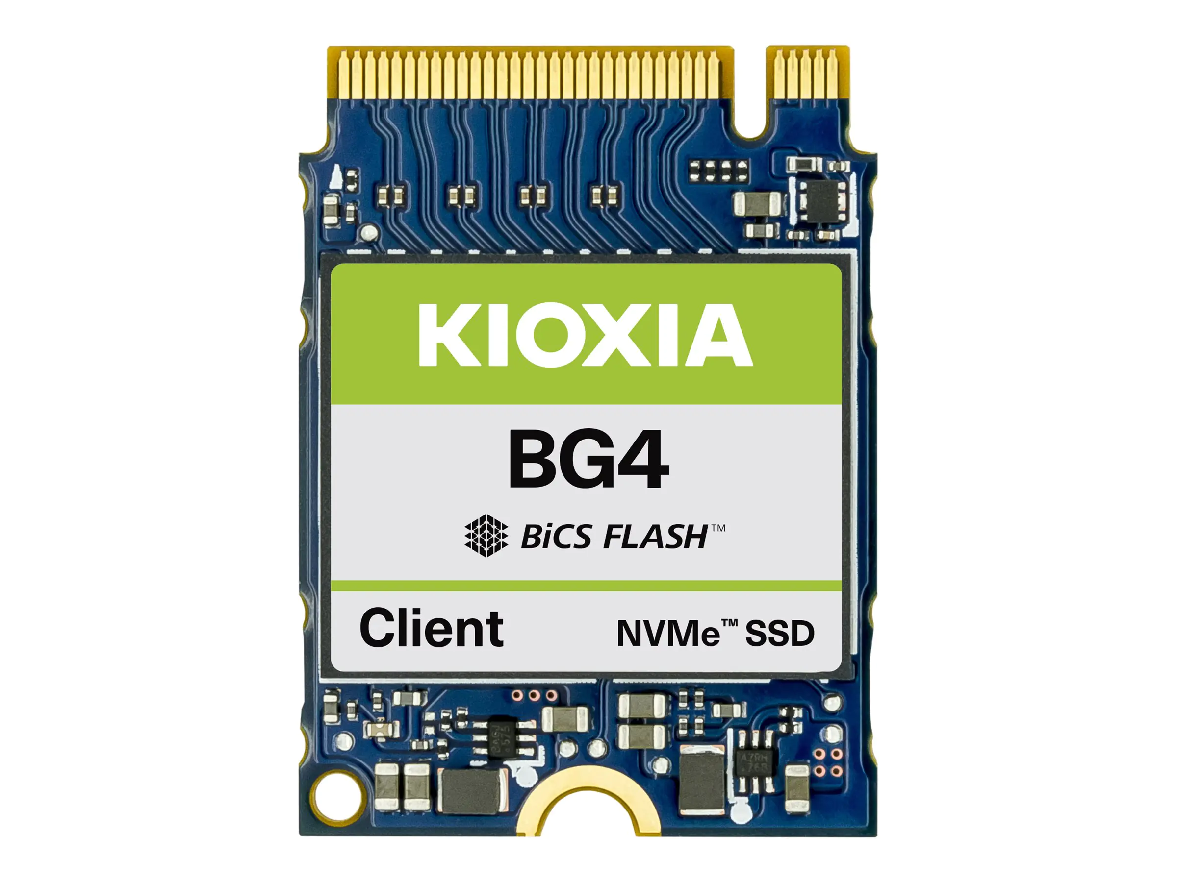 Kioxia BG4 Series - 128 GB SSD - intern - M.2 2230 PCI Express 3.0 x4 (NVMe) - KBG40ZNS128G