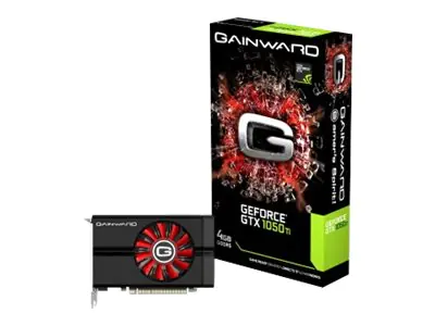 Gainward GeForce GTX 1050 Ti - Grafikkarten - GF GTX 1050 Ti - 4 GB GDDR5 - PCIe 3.0 x16 - DVI, HDMI, DisplayPort