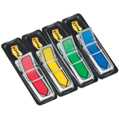 Post-it Haftstreifen Index Pfeile 684ARR3 sortiert 4 St./Pack. Post-it Haftstreifen Index Pfeile 684ARR3 sortiert 4 St./Pack.