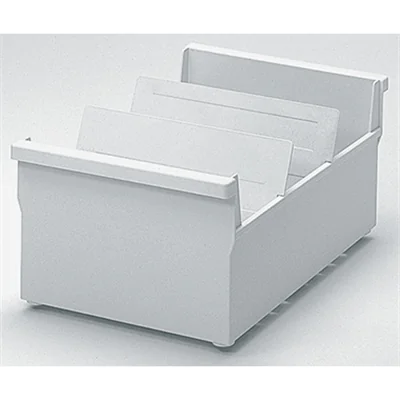 helit Karteitrog H6201382 DIN A5 quer für 1.200Karten PS lichtgrau helit Karteitrog H6201382 DIN A5 quer für 1.200Karten PS lichtgrau