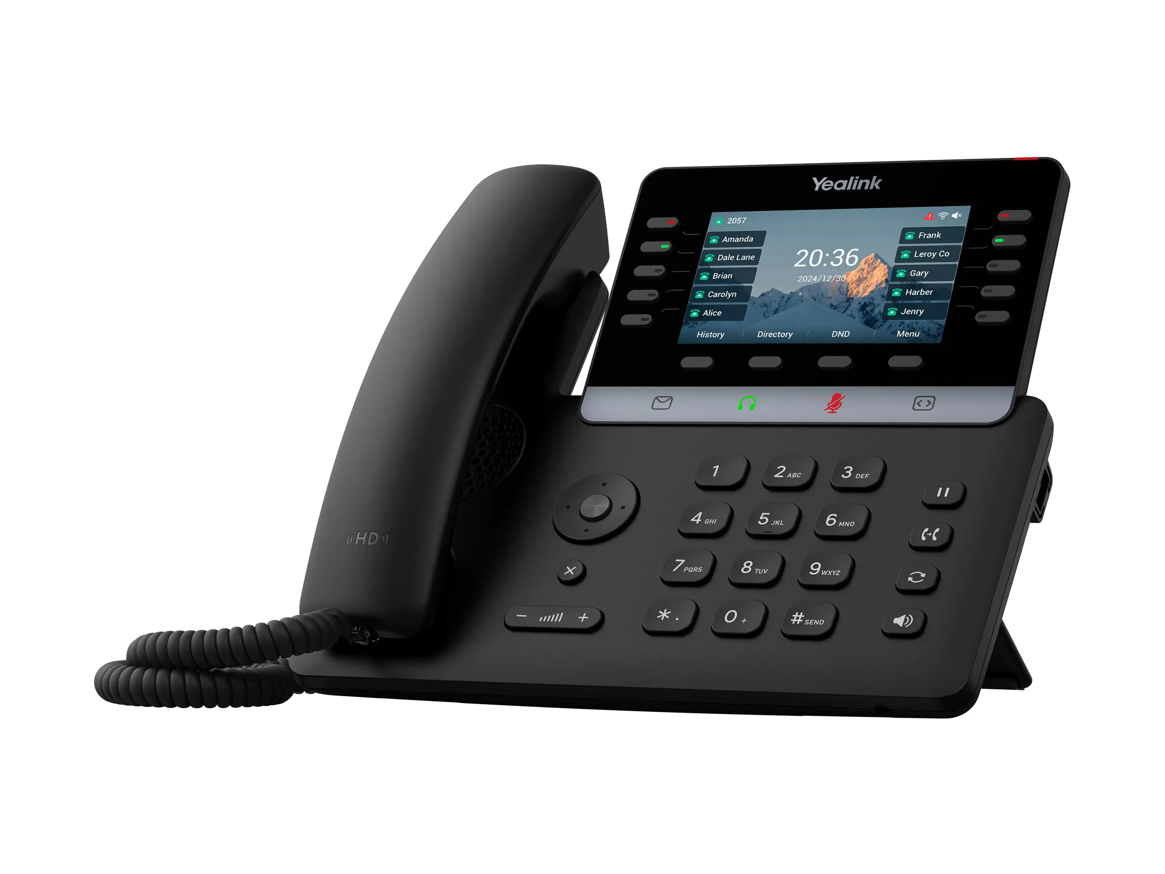 Yealink T74LTE - VoIP-Telefon mit Rufnummernanzeige/Anklopffunktion - IEEE 802.11a