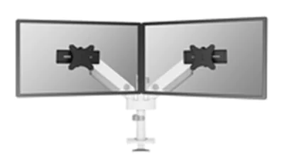 Neomounts NEXT One DS65S-950WH2 - Befestigungskit (Gelenkarm) - Voll beweglich - für 2 LCD-Displays - Aluminium - weiß - Bildschirmgröße: 60.96-86.36 cm (24"-34") - Tischmontage Neomounts NEXT One DS65S-950WH2 - Befestigungskit (Gelenkarm) - Voll beweglich - für 2 LCD-Displays - Aluminium - weiß - Bildschirmgröße: 60.96-86.36 cm (24"-34") - Tischmontage