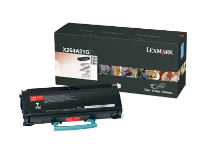 Lexmark Toner X264A21G schwarz 3.500 Seiten 1 Stück