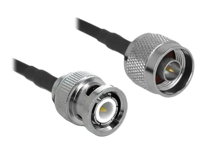 Delock LMR195 - Antennenkabel - BNC männlich zu N-Anschluss männlich 90425