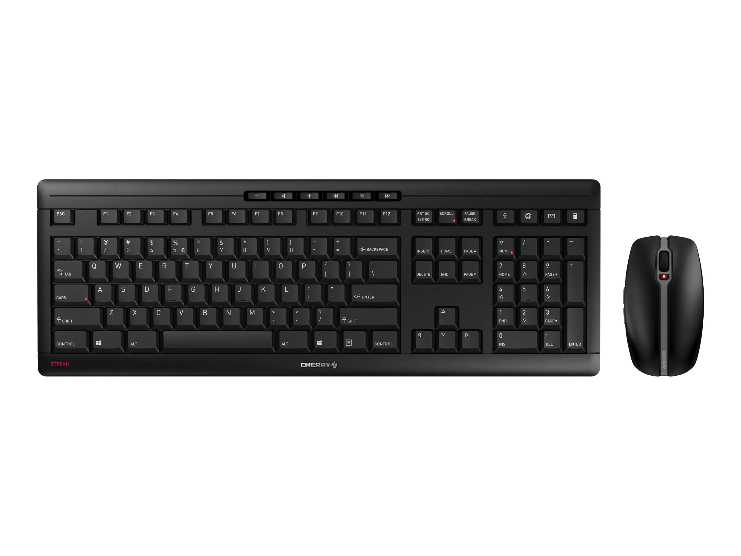 Cherry STREAM DESKTOP - Tastatur-und-Maus-Set JD-8500EU-2