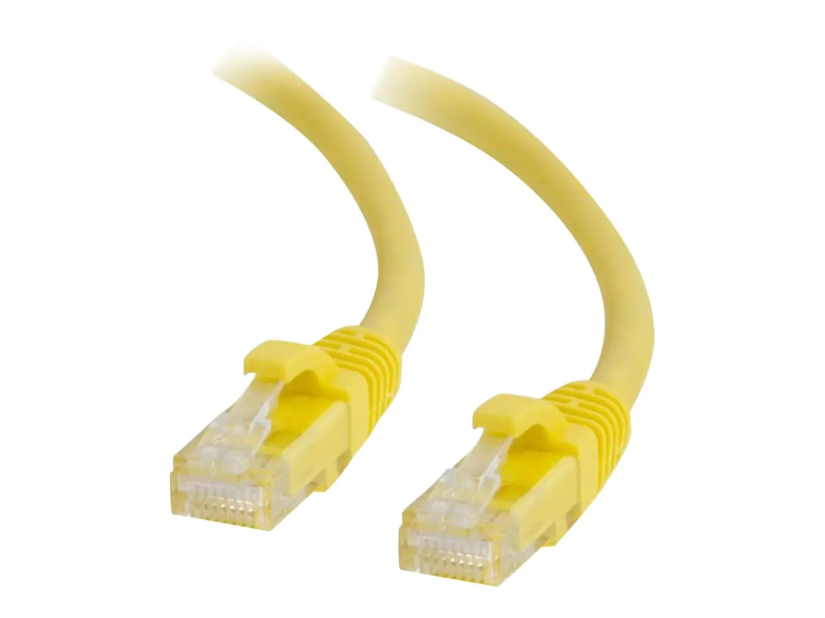 C2G Patch-Kabel UTP-Kabel CAT 6 83466 1.00 m Gelb