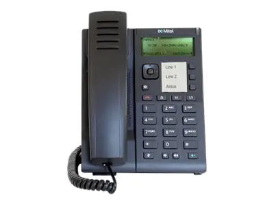 Mitel MiVoice 6905 IP Phone - VoIP-Telefon mit Rufnummernanzeige - dreiweg Anruffunktion - SIP - 8 Leitungen
