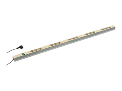 SCHROFF Steckdosenleiste (Rack - einbaufähig) - Wechselstrom 230 V - 3680 Watt - Eingabe, Eingang