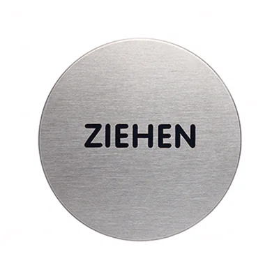 DURABLE Piktogramm PICTO 490161 ZIEHEN metallic silber DURABLE Piktogramm PICTO 490161 ZIEHEN metallic silber