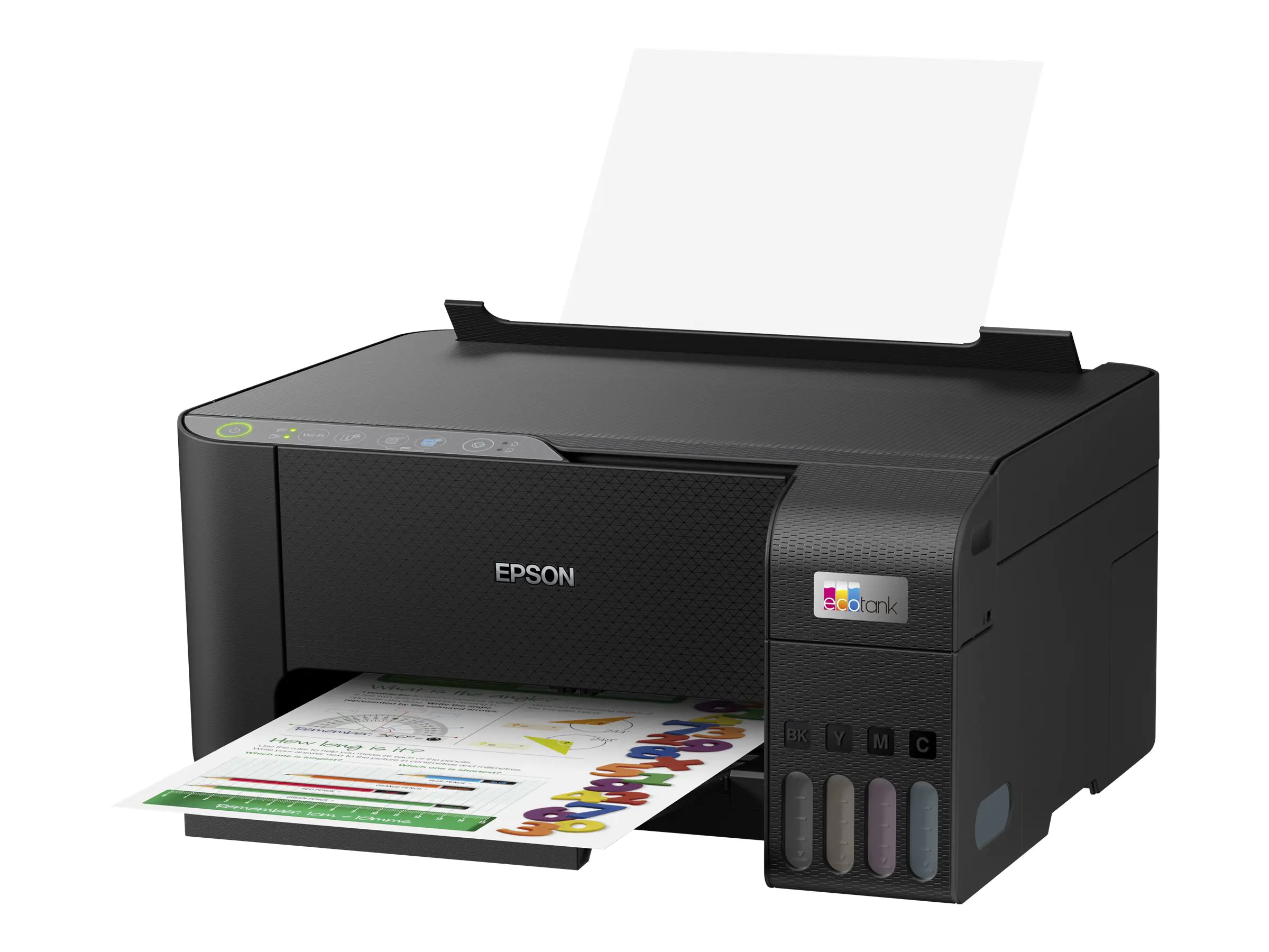 Epson EcoTank ET-2815 - Multifunktionsdrucker - Farbe - Tintenstrahl - nachfüllbar - A4 (Medien) - bis zu 10 Seiten/Min. (Drucken) - 100 Blatt - USB, Wi-Fi - Schwarz