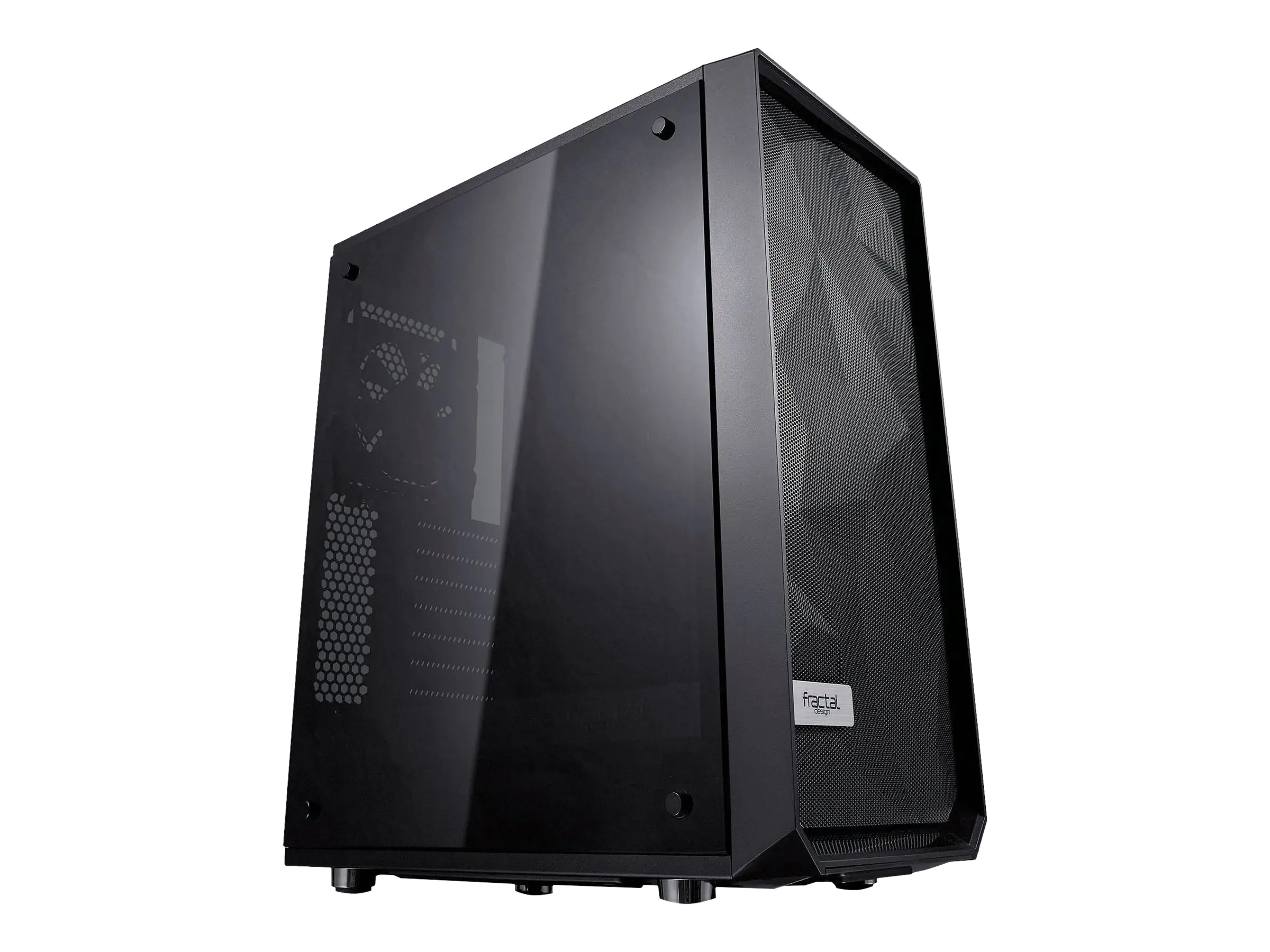 Fractal Design Meshify C - Dark TG - Tower - ATX - ohne Netzteil (ATX) - Schwarz - USB/Audio Fractal Design Meshify C - Dark TG - Tower - ATX - ohne Netzteil (ATX) - Schwarz - USB/Audio