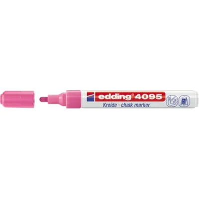 edding Kreidemarker 4095 4-4095069 2-3mm Rundspitze neonpink edding Kreidemarker 4095 4-4095069 2-3mm Rundspitze neonpink