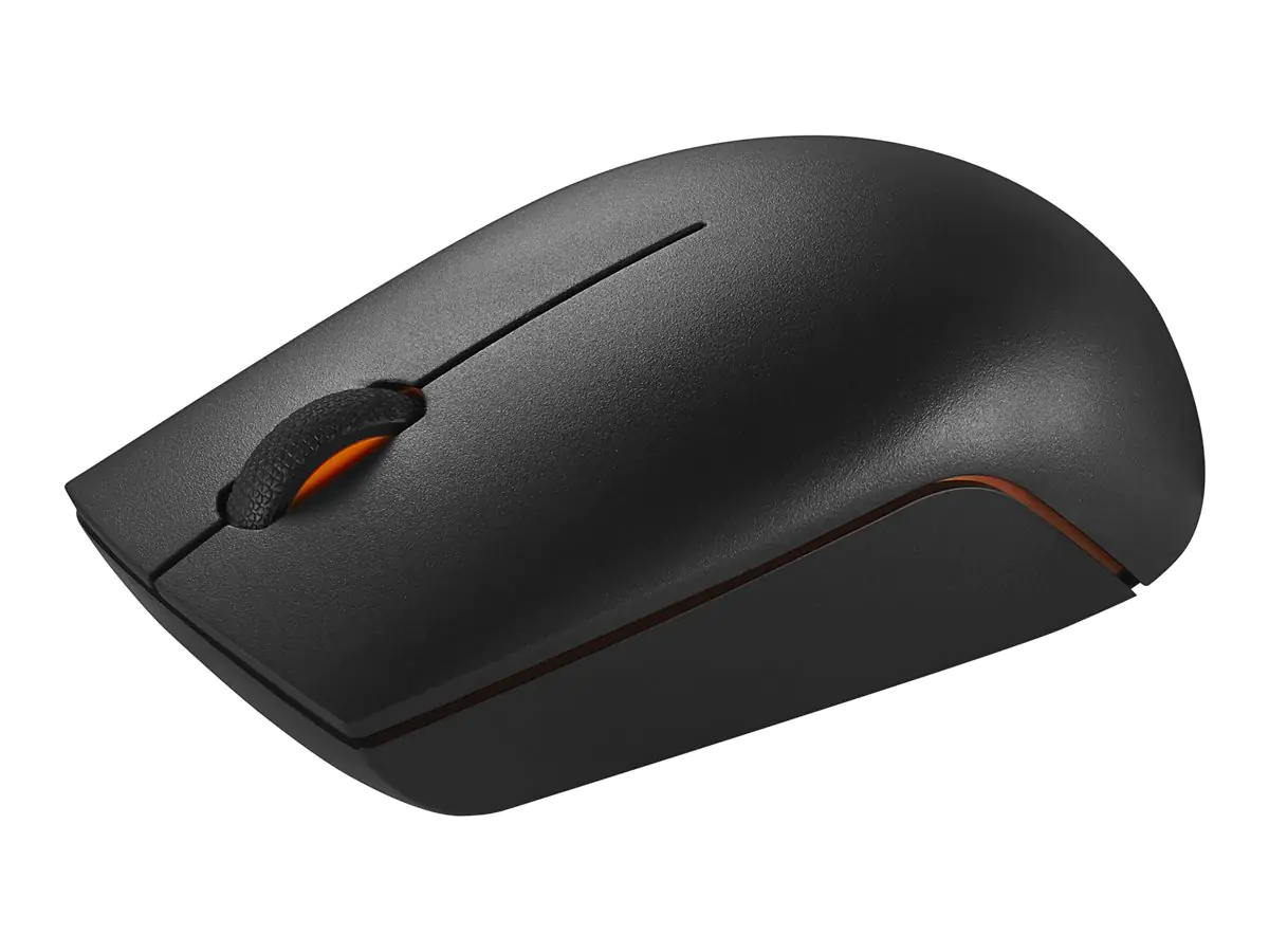 Lenovo 300 Wireless Compact - Maus - mit Batterie - optisch - 3 Tasten - kabellos - 2.4 GHz - kabelloser Empfänger (USB) - Cloud Gray - Blister-Verpackung Lenovo 300 Wireless Compact - Maus - mit Batterie - optisch - 3 Tasten - kabellos - 2.4 GHz - kabelloser Empfänger (USB) - Cloud Gray - Blister-Verpackung