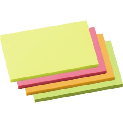 Soennecken Haftnotiz 5835 125x75mm neonfarben 4x100Blatt 4 St./Pack. Soennecken Haftnotiz 5835 125x75mm neonfarben 4x100Blatt 4 St./Pack.