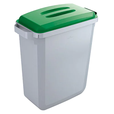 DURABLE Abfalleimer DURABIN VEH2012028 60l grau +Deckel gn DURABLE Abfalleimer DURABIN VEH2012028 60l grau +Deckel gn