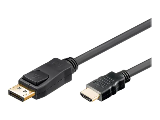 goobay - Adapterkabel - DisplayPort männlich zu HDMI männlich - 1 m - abgeschirmt