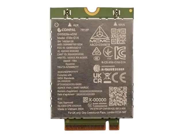 Dell Wireless DW5826E - Drahtloses Mobilfunkmodem