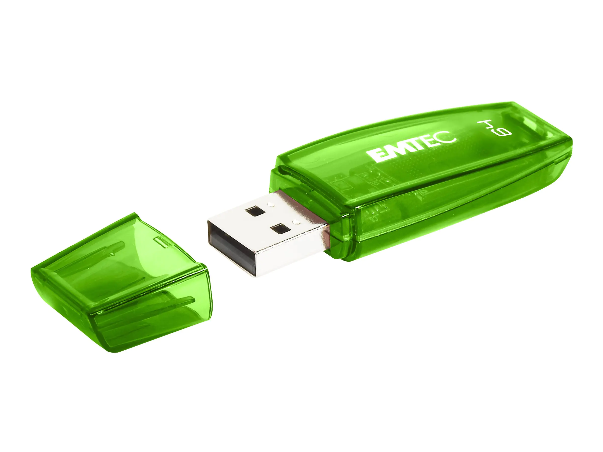 EMTEC Color Mix C410 - USB-Flash-Laufwerk - 64 GB - USB 2.0 - grün