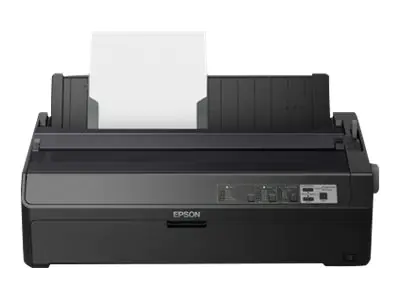 Epson FX 2190IIN - Drucker - s/w - Punktmatrix - Rolle (21,6 cm), 406,4 mm (Breite), 420 x 364 mm - 240 x 144 dpi - 9 Pin - bis zu 738 Zeichen/Sek. - parallel, USB 2.0, LAN, seriell
