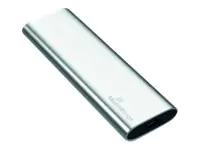 MediaRange MR1103 - SSD - 960 GB - extern (tragbar) - USB 3.2 Gen 2 (USB-C Steckverbinder) - Silber