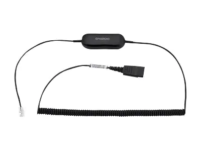 Jabra GN1218 AC Attenuation - Headset-Kabel - Quick Disconnect (S) - 2 m - für Cisco IP Phone 78XX, 88XX; BIZ 1500, 2300, 2400