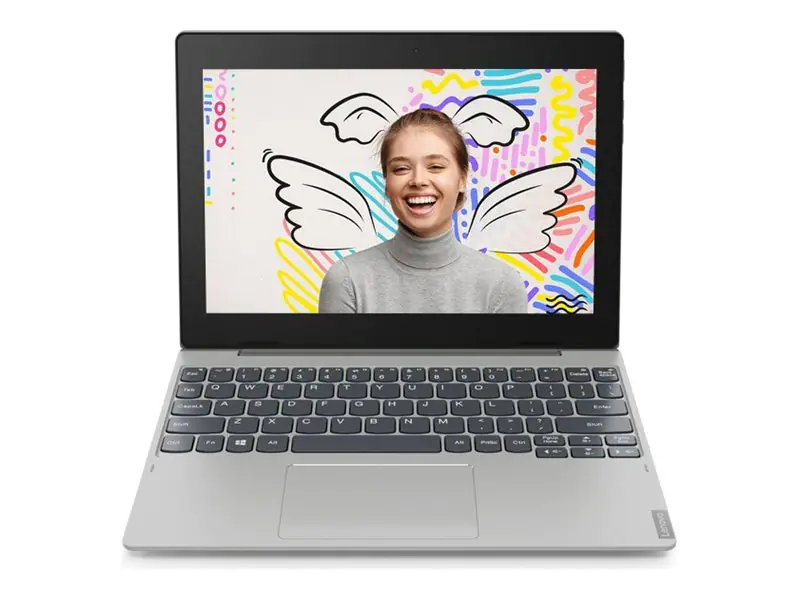 Lenovo IdeaPad D330-10IGM 81MD - Tablet - mit Tastatur-Dock - Pentium Silver N5000 / 1.1 GHz - Win 10 Pro 64-Bit - 4 GB RAM - 128 GB eMMC - 25.6 cm (10.1")