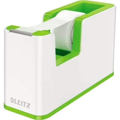 Leitz Tischabroller WOW 53641054 bis 19mmx33m PS ws/gn +Klebeband Leitz Tischabroller WOW 53641054 bis 19mmx33m PS ws/gn +Klebeband