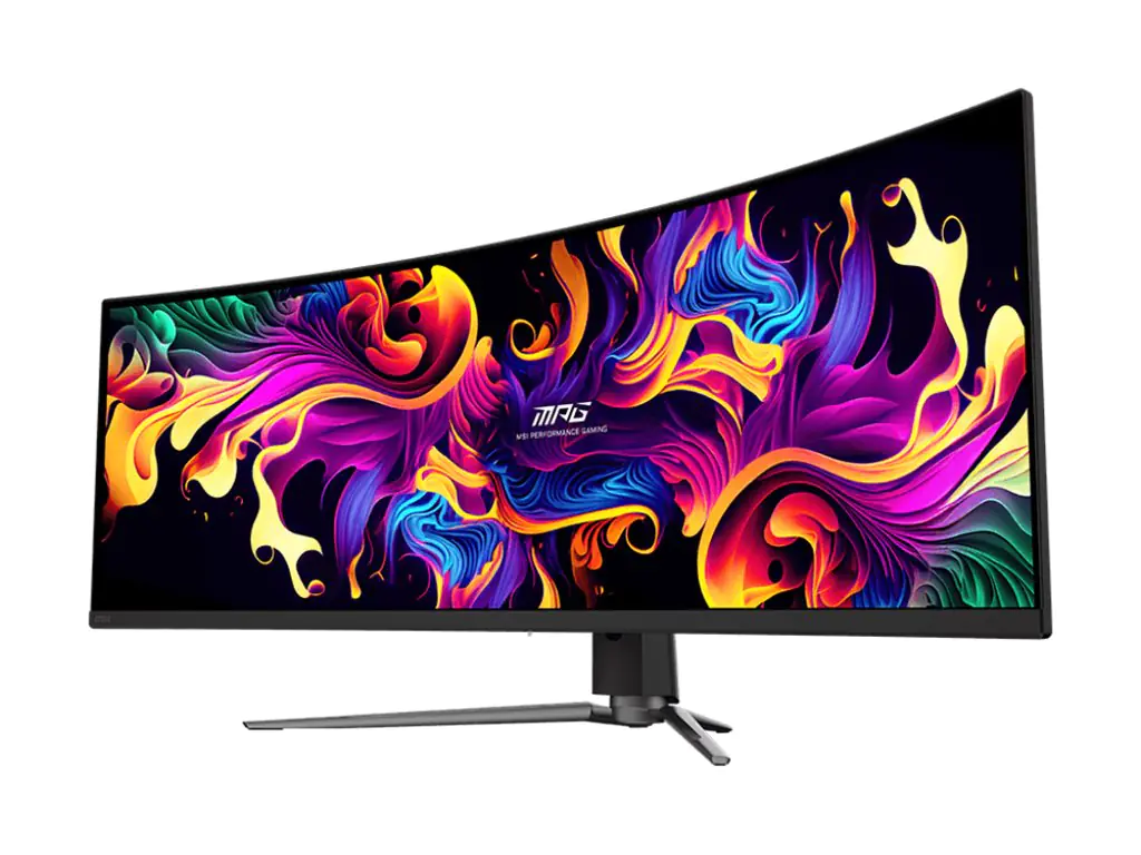 MSI MPG 491CQPXDE QD-OLED - OLED-Monitor - Gaming - gebogen - 124.5 cm (49")